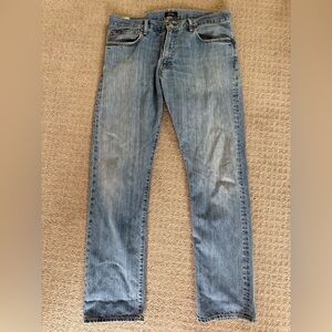 Ralph Lauren Men's Denim Blue Hampton Straight Jeans